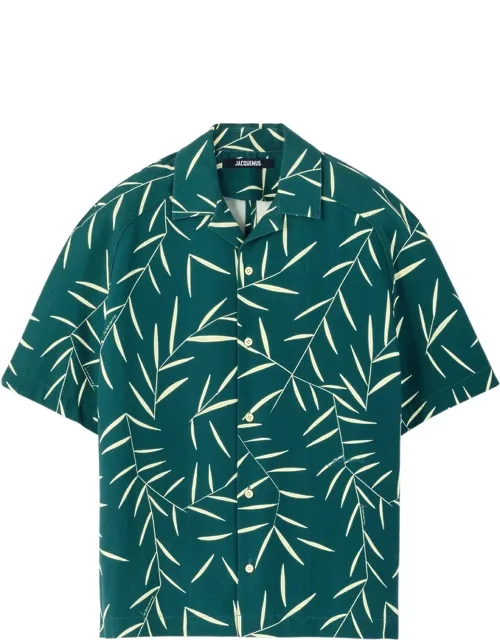 Printed Short-sleeve Shirt