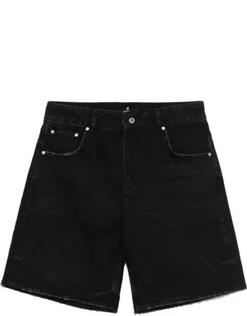 Tailored Denim Shorts