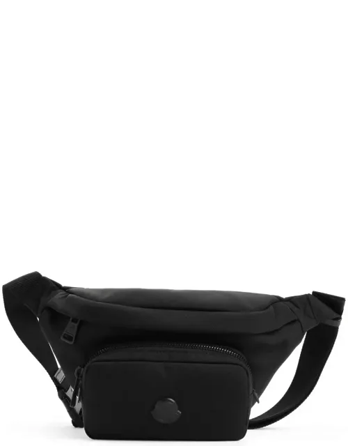 Belt Bag Crafted In Polyamide And Polyester Blend, Top Zipped Fastening
