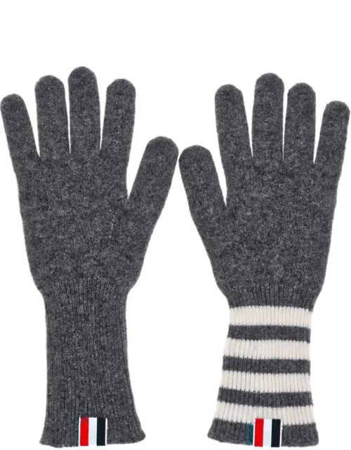 4-bar Cashmere Gloves