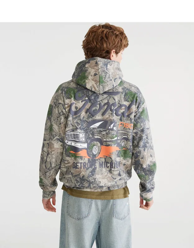 Forest Camo Pullover Hoodie