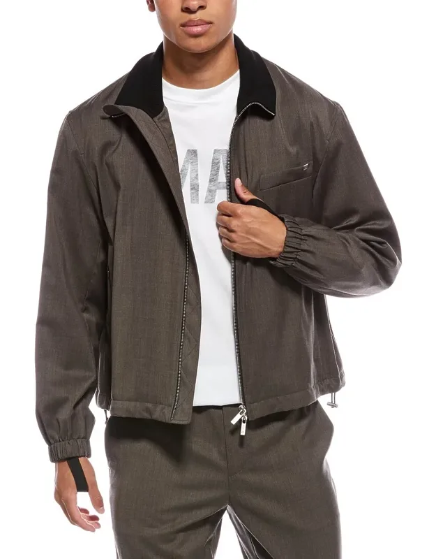 Relaxed Bomber Jacket