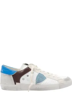 Prsx Sneakers, Round Toe, Lateral Patch Logo, Laces Closure