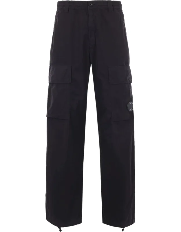 Lens-detail Cargo Pants