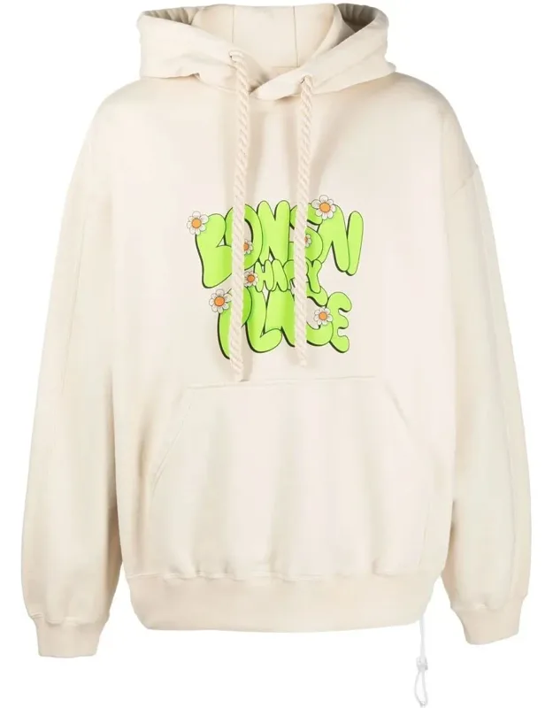 Printed Cotton Hoodie