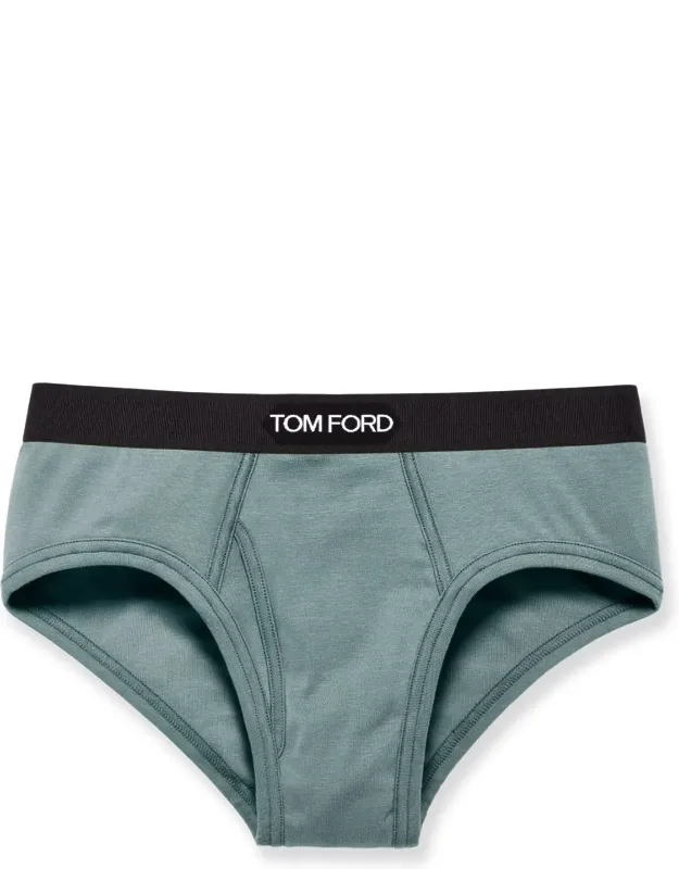 Brief Stretch Cotton Slip