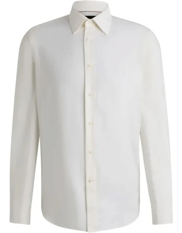 Regular-fit Shirt In Cotton And Cashmere
