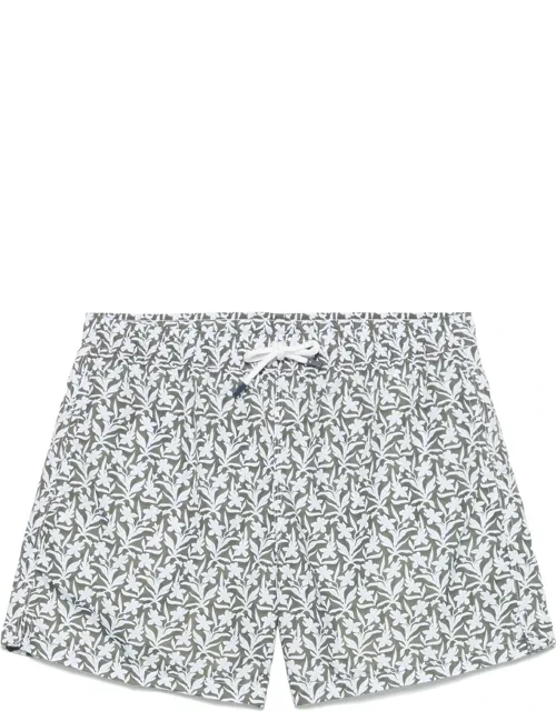 Floral-print Swim Shorts