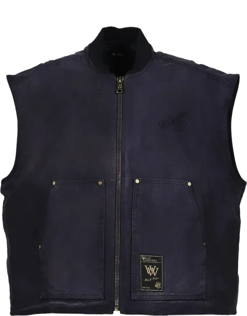 Zip-up Gilet