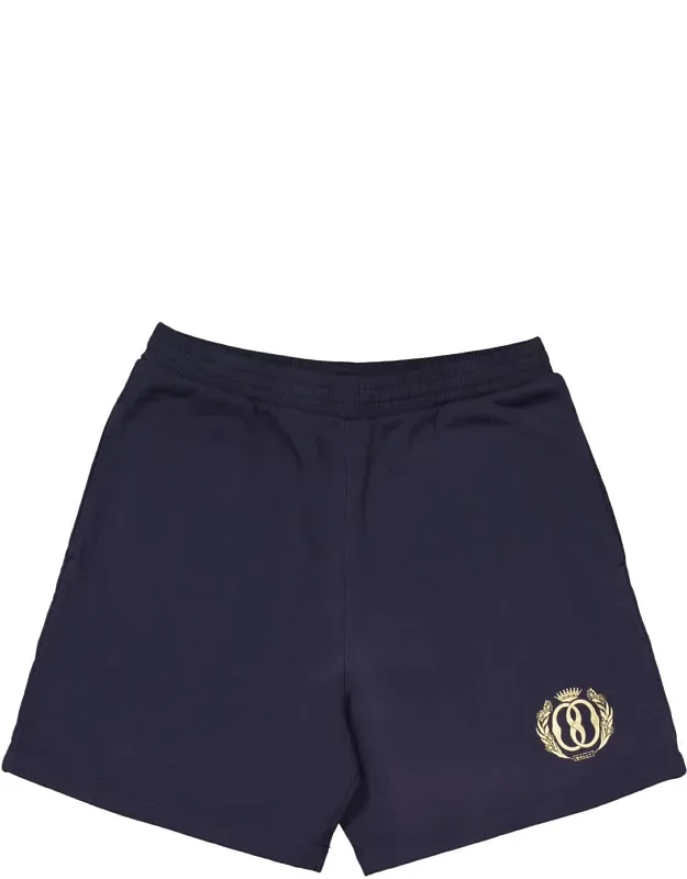 Logo Print Track Shorts