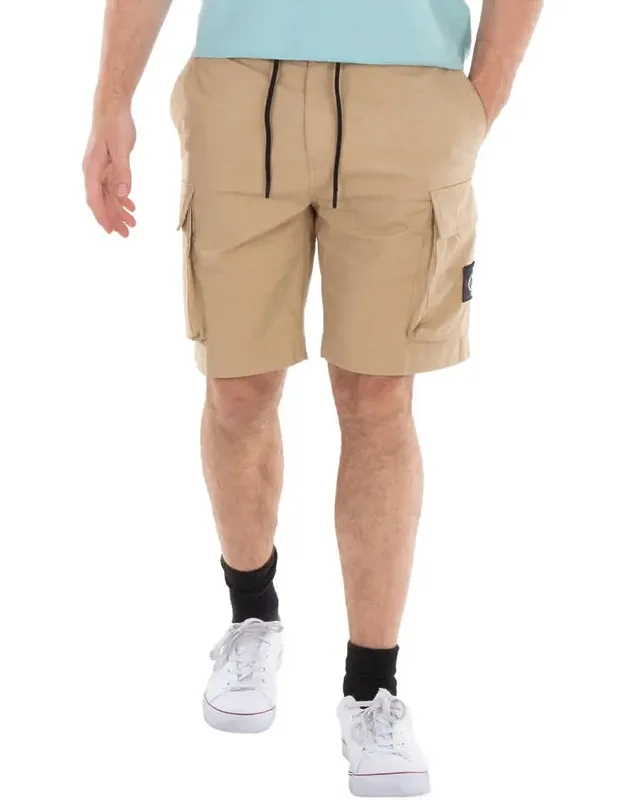 Drawstring Cargo Shorts