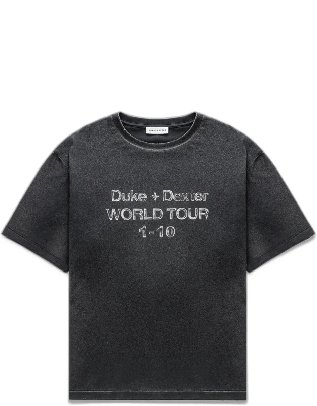 Dwt 10 Washed Black T-shirt