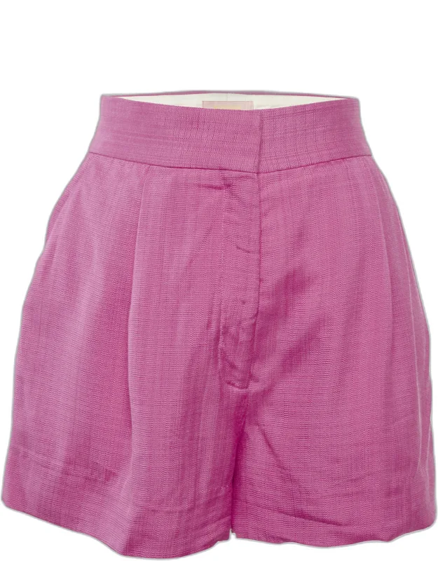 Crepe Pleated Shorts