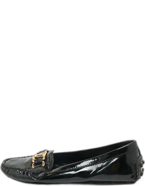 Patent Leather Oxford Loafers