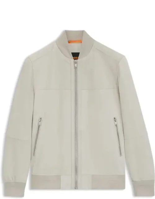 Regular-fit Suede Jacket