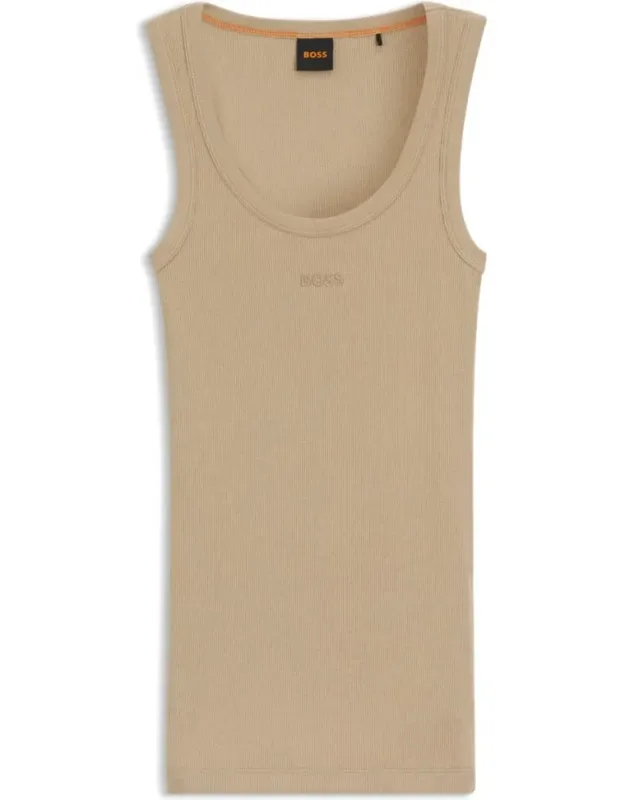 Stretch-cotton Slim-fit Top