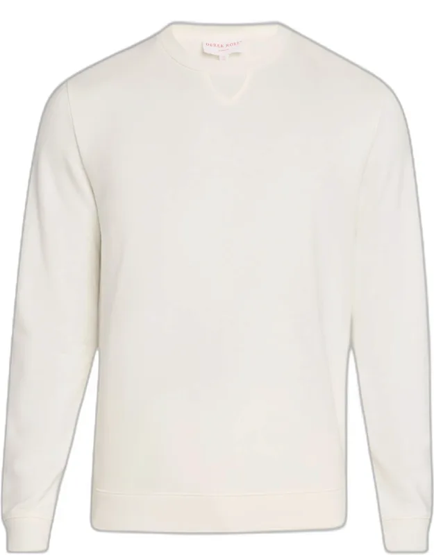 Quinn Cotton-modal Loopback Crewneck Sweatshirt
