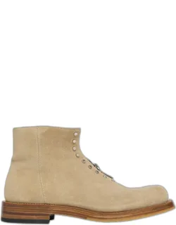 The Maker Suede Zip-up Boots