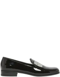Patent Leather Tuxedo Loafers