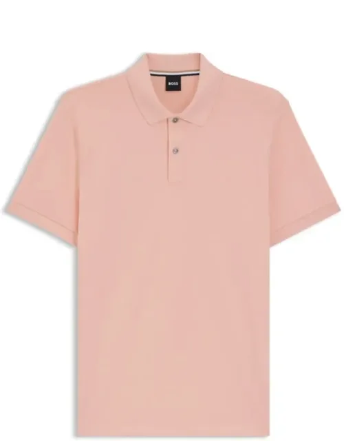 Polo Shirt In Cotton Piqué With Logo Details