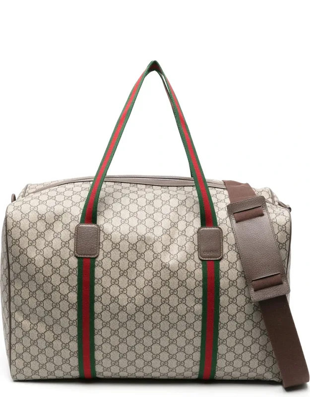 Large Gg Supreme Duffle Bag