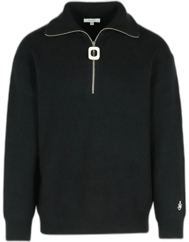 Wool Blend Turtleneck Sweater