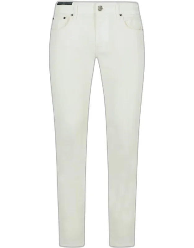 Swing White Cotton Jeans