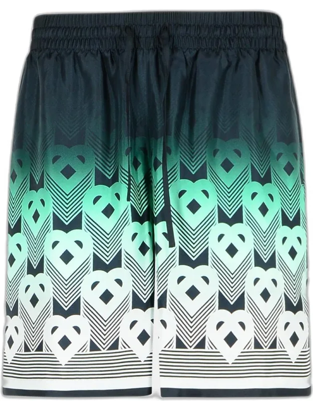 Silk Bermuda Shorts