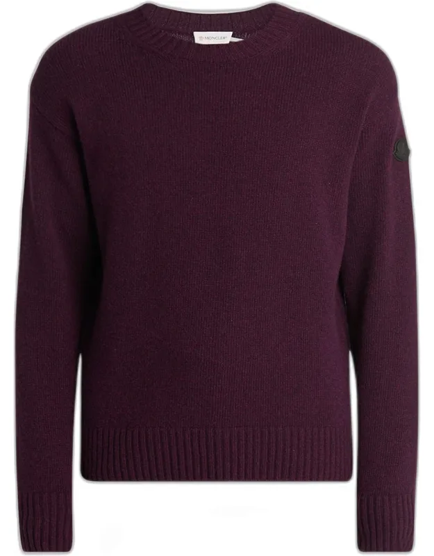Wool And Cashmere Crewneck Sweater