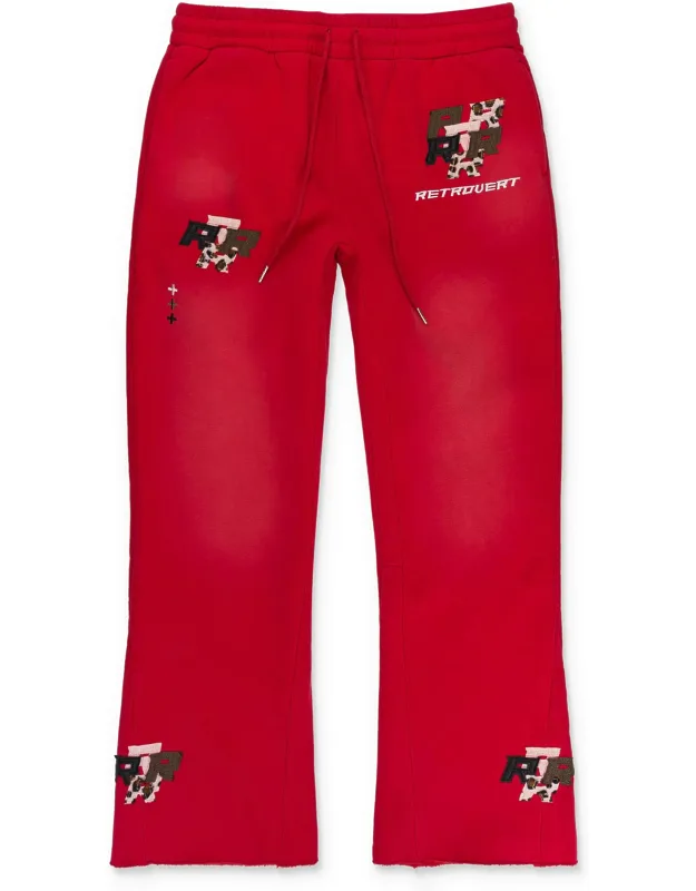Exclusive Patch Flare Sweatpants