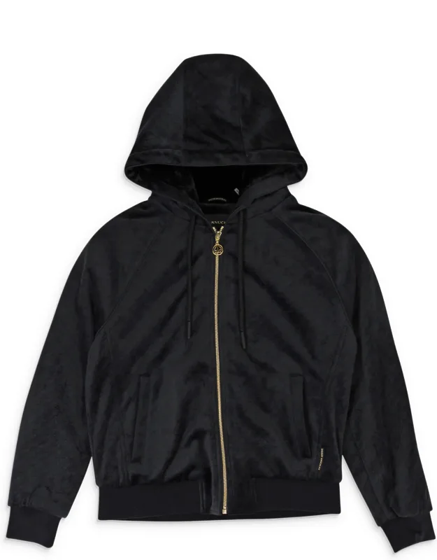 Nwt Bunny Monogram Print Hoodie