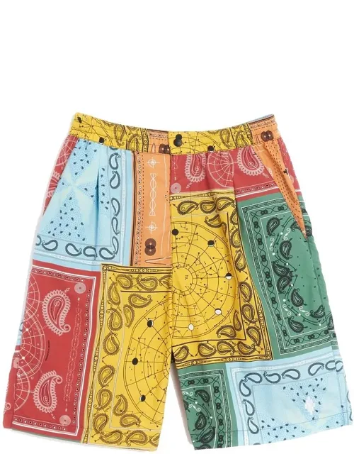 All Over Bandana Shorts