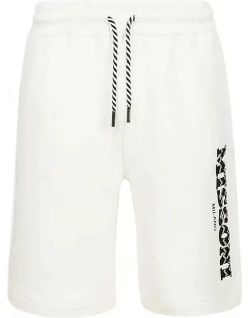 Cotton Logo Shorts