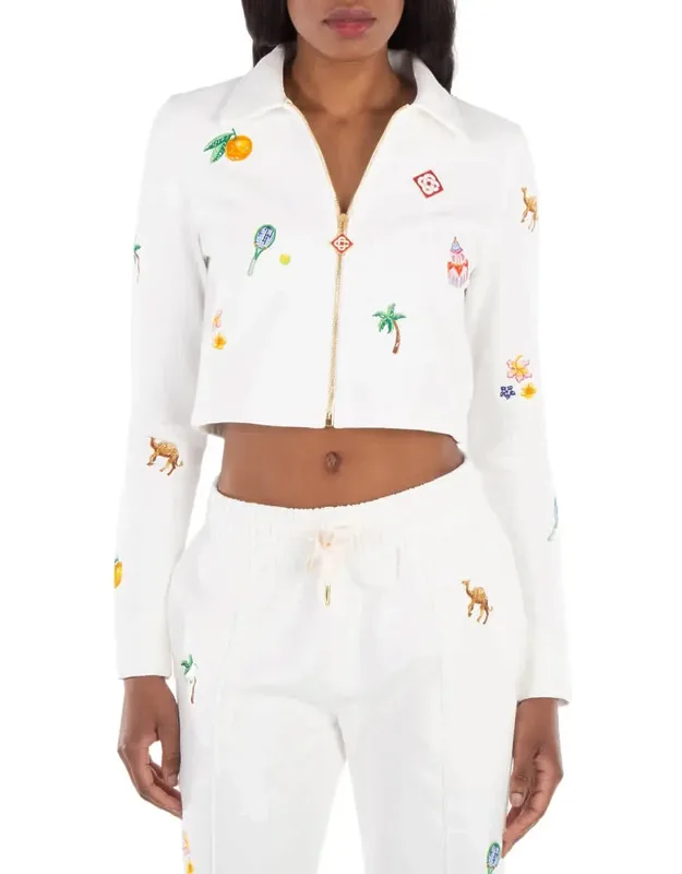 Elements En Crayon Cropped Jacket