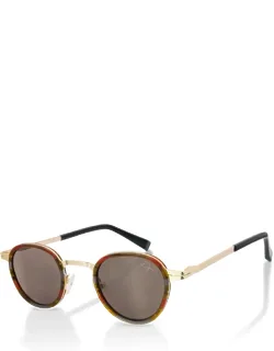 Retro Round Polarized Sunglasses