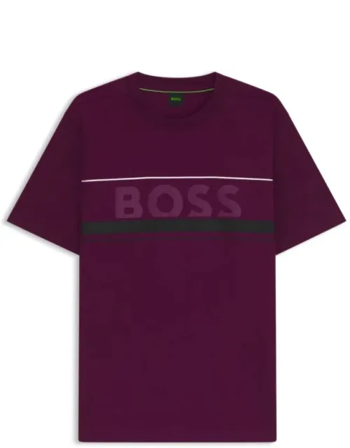 Striped Cotton-jersey T-shirt