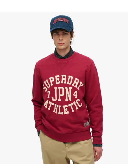 Athletic Printed Sweatshirt