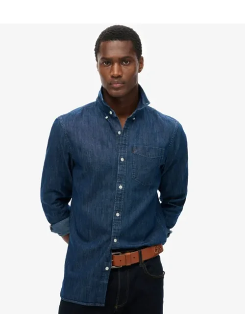 Essential Long Sleeve Denim Shirt