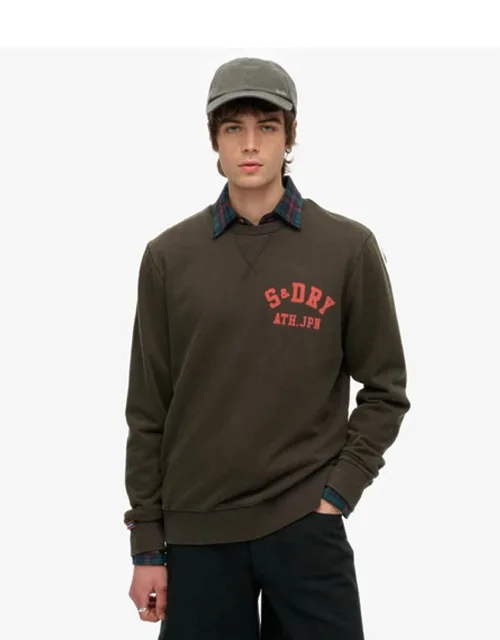 Athletic Printed Sweatshirt