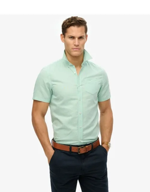 Cotton Linen Short Sleeve Shirt