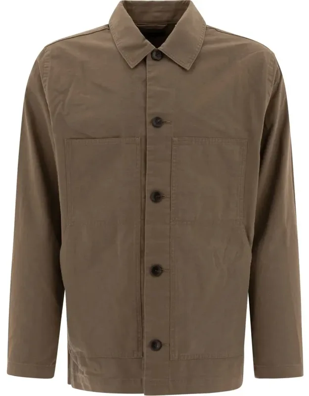 Cotton And Linen Utility Jacket