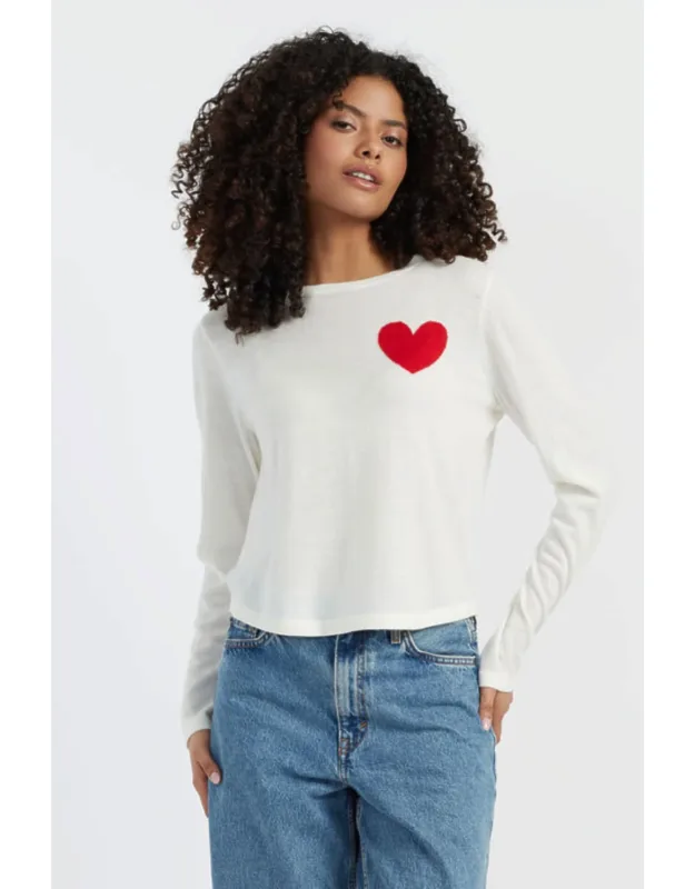Heart Breton Sweater