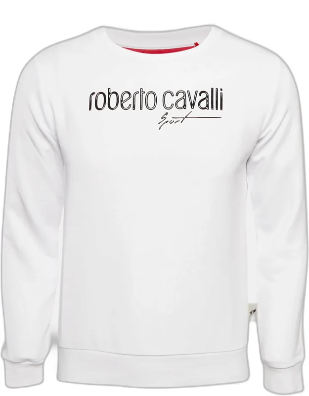 Cotton Knit Blend Crew Neck Sweatshirt