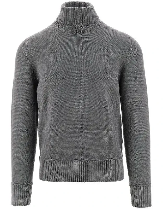 Merino Wool Turtleneck Sweater