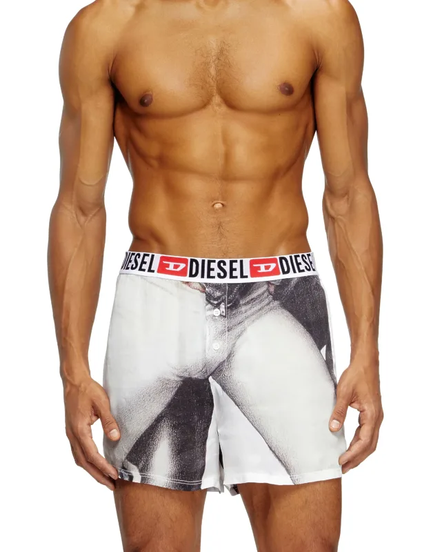 Boxer Shorts With Graphic Print
