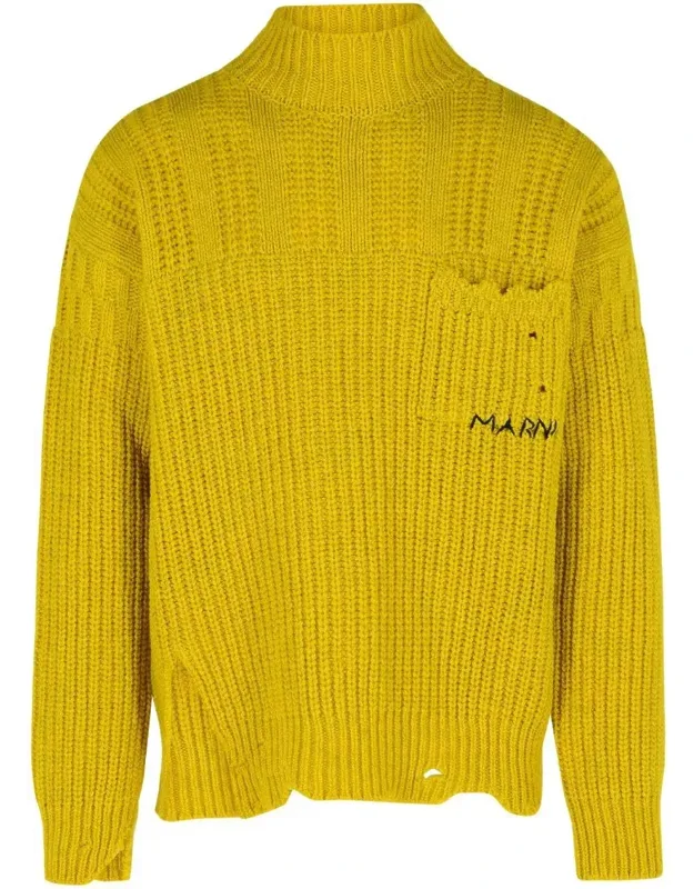 Virgin Wool Turtleneck Sweater