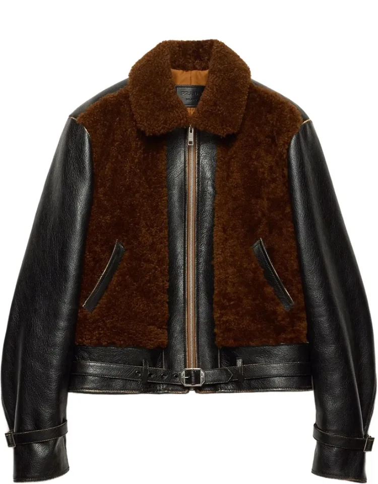 Shearling Leather Jacket