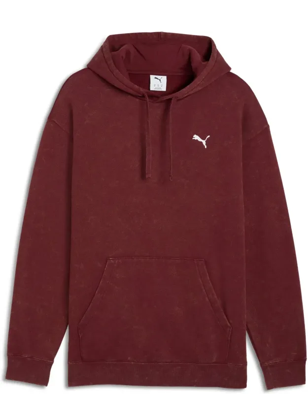 Elevated Essentials Acid Wash Fleece Hoodie