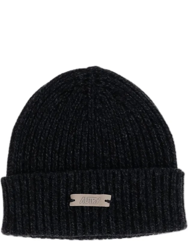 Wool Beanie With Logo
