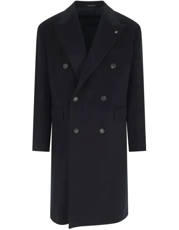 Double-breasted Virgin Wool Coat
